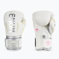 Venum Elite men's boxing gloves white and silver 1392-574 3