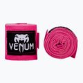 Venum Kontact neon pink boxing bandages