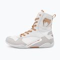 Venum Elite Boxing shoes white/gold 10