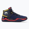 Venum Elite Wrestling boxing shoes blue/yellow 2