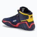 Venum Elite Wrestling boxing shoes blue/yellow 3