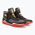 Venum Elite Wrestling Boxing shoes black/gold/red 4