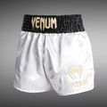 Men's training shorts Venum Classic Muay Thai white/gold/black 3