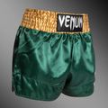 Men's training shorts Venum Classic Muay Thai green/gold/white 4