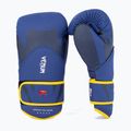 Venum Challenger 4.0 blue/yellow men's boxing gloves 3