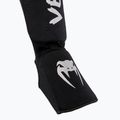 Venum Kontact Shin Guards black/silver tibia and foot protectors 4