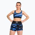 Women's training shorts Venum Abyss Muay Thai shadow blue 2