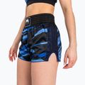 Women's training shorts Venum Abyss Muay Thai shadow blue 6