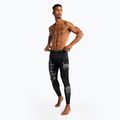 Men's training leggings Venum Gladiator 5.0 Men's Spats black/silver 2