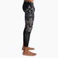 Men's training leggings Venum Gladiator 5.0 Men's Spats black/silver 4