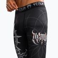 Men's training leggings Venum Gladiator 5.0 Men's Spats black/silver 6