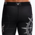 Men's training leggings Venum Gladiator 5.0 Men's Spats black/silver 8