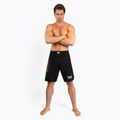 Men's training shorts Venum Gladiator 5.0 Men's Fight Shorts black/silver 2