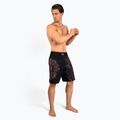 Men's training shorts Venum Santa Muerte 5.0 Men's Fight Shorts deep black/gold 5