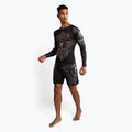 Venum Santa Muerte 5.0 Men's Long Sleeve Rashguard deep black/gold 2