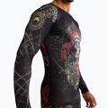 Venum Santa Muerte 5.0 Men's Long Sleeve Rashguard deep black/gold 6