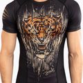 Venum Tiger Men's Short Sleeve Rashguard black/neon orange 5