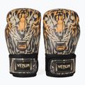 Venum Tiger Boxing Gloves black/neon orange
