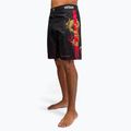 Men's training shorts Venum X Tekken 8 - Marshall Law Fight Shorts black/red/gold 3