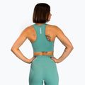 Venum Essential Medium Impact Sport training bra aqua green 3
