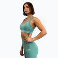 Venum Essential Medium Impact Sport training bra aqua green 4