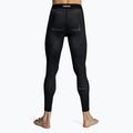 Men's training leggings Venum G-Fit Air Spats deep black/ desert sand 3