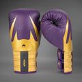 Venum Reverso Boxing Gloves dark purple/gold 2