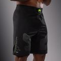 Venum Training Camp 4.0 men's training shorts black/neo green 6