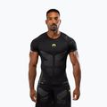 Venum Training Camp 4.0 Rashguard black/neo green men's training t-shirt