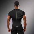 Venum Training Camp 4.0 Rashguard black/neo green men's training t-shirt 2
