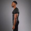 Venum Training Camp 4.0 Rashguard black/neo green men's training t-shirt 4