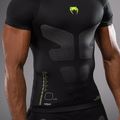 Venum Training Camp 4.0 Rashguard black/neo green men's training t-shirt 5