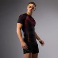 Venum Tactical XT Rashguards men's training t-shirt black/burgundy/gold 3