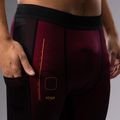 Men's training leggings Venum Tactical XT Spats black/burgundy/gold 7
