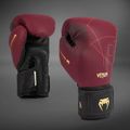 Venum Tactical XT black/burgundy/gold boxing gloves 2