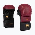 Venum Tactical XT black/burgundy/gold sparring gloves 2
