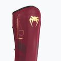 Women's tibia and foot protectors Venum Tactical XT Shinguards black/burgundy/gold 3