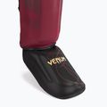 Women's tibia and foot protectors Venum Tactical XT Shinguards black/burgundy/gold 4