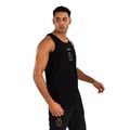 Men's training tank top Venum x Ilia Topuria Unmatched black/gold