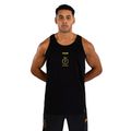 Men's training tank top Venum x Ilia Topuria Unmatched black/gold 3