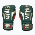 Venum Elite green boxing gloves 2
