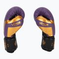 Venum Elite dark purple boxing gloves 4