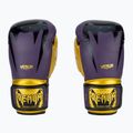 Venum Giant 3.0 dark purple/gold boxing gloves 2