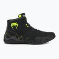 Venum Training Camp 4.0 Wrestling boxing boots black/neo green 2