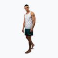 Men's training top Venum Echo white/emerald green 2