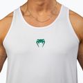 Men's training top Venum Echo white/emerald green 5