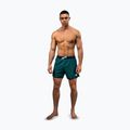 Men's training shorts Venum Echo Board deep ocean blue/emerald green 2