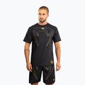 Men's training T-shirt Venum Serpenti Dry Tech black/silver/gold
