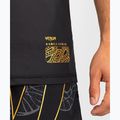 Men's training T-shirt Venum Serpenti Dry Tech black/silver/gold 5