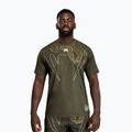 Men's training T-shirt Venum Serpenti Dry Tech kaki/bronze/ivory